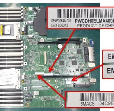 P00648-001 HPE DL385 Gen10 System I/O Board Dual SP3 AMD EPYC 7xx1/7xx2