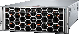 321-BLXN Dell XE7740 4U Chassis 8x E3.S NVMe