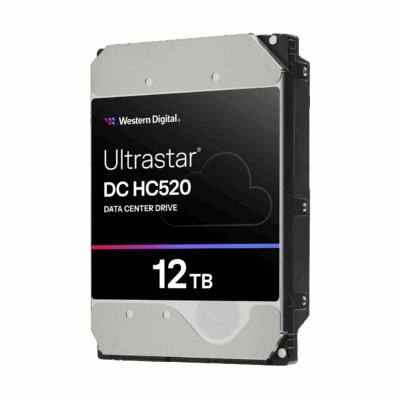 0F29530 WD Ultrastar DC HC520 HUH721212AL5200 12TB 7.2K SAS 12Gb/s 512e ISE 3.5in HDD