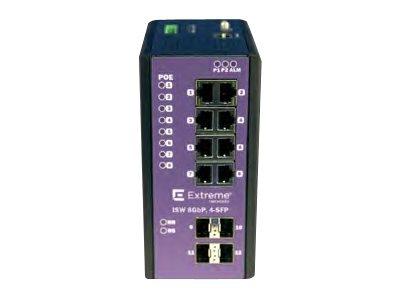 16804 Extreme Networks ISW 8GbP 4-SFP Industrial PoE+ Switch