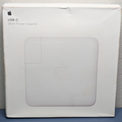 MW2L3AM/A Apple 96W USB-C Power Adapter (A2166) US Plug