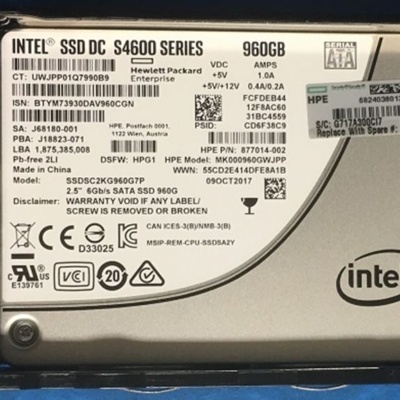 Q7E47A HPE 960GB SATA 12G Mixed Use SFF (2.5in) SSD