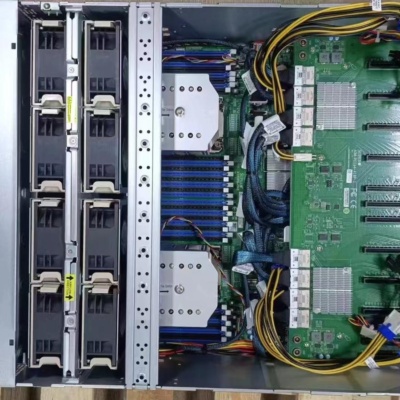 SYS-420GP-TNR Supermicro 4U GPU SuperServer 10-GPU Dual Socket P+ LGA-4189 32 DIMM 24-Bay 4x 2000W Titanium
